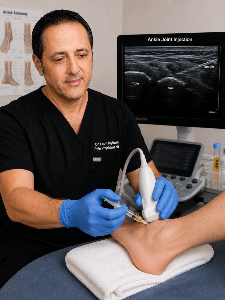 Ankle Joint Injection
