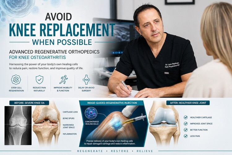Avoid knee replacement with Stem Cell Therapy