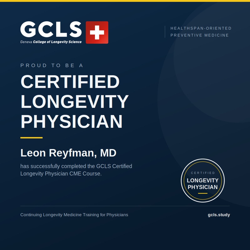 Certified Longevity Physician
